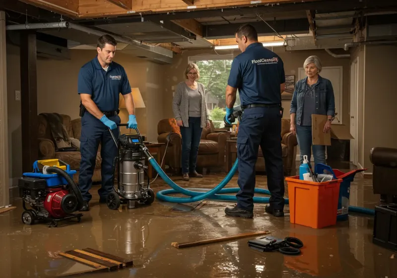 Basement Water Extraction and Removal Techniques process in Topeka, IN